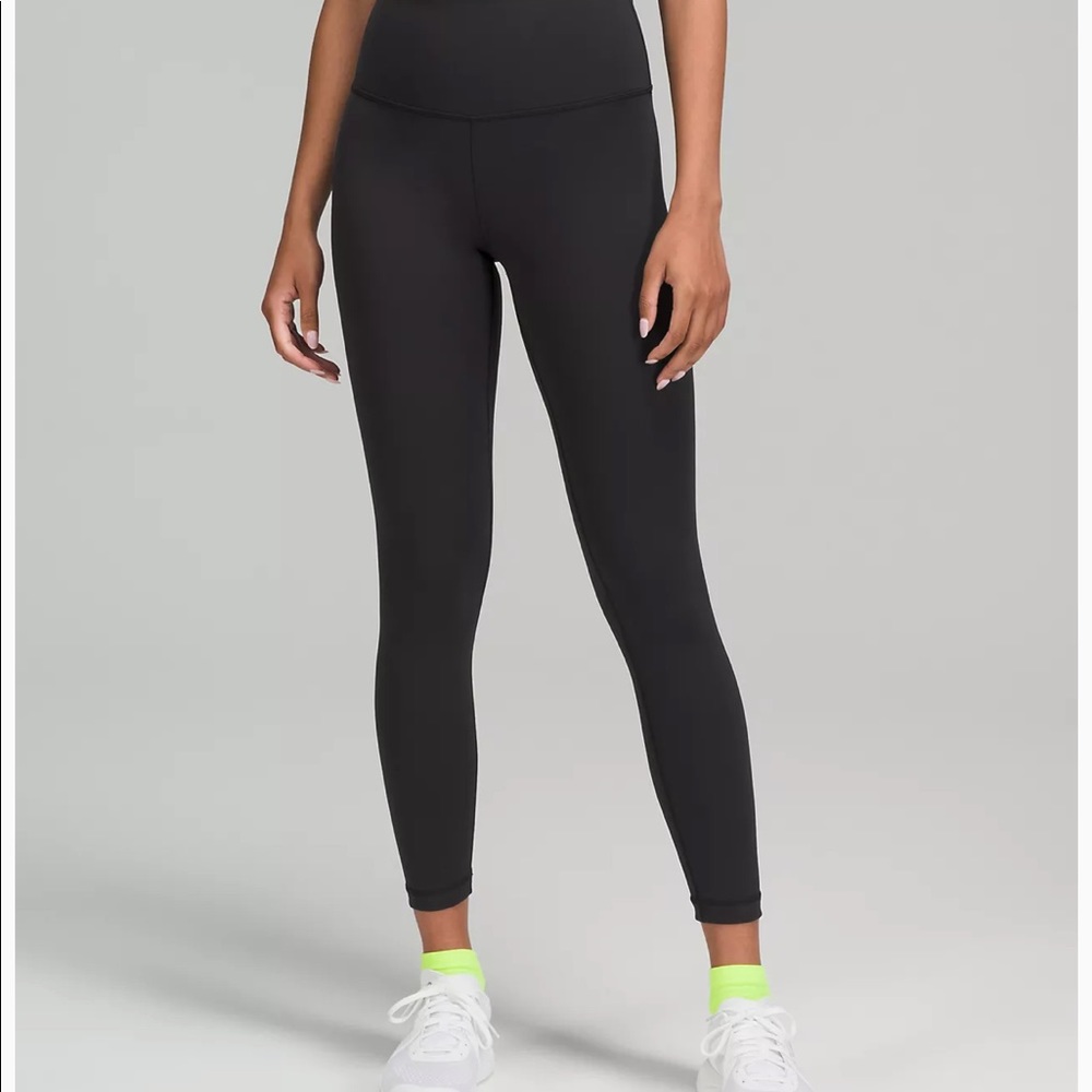 Lululemon Black Wunder Under High-Rise Tight 25"